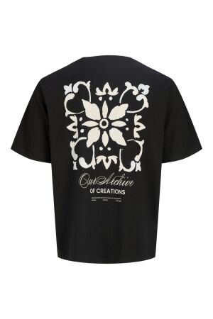 Jack & Jones Jack & Jones jjart print tee ss crew neck Print T-shirts 4889251 black