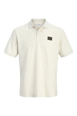 Jack & Jones Jack & Jones jjdaytona polo ss Poloshirts 4979281 antique white melange