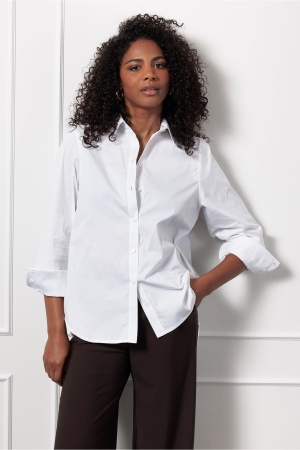 Studio Anneloes Studio Anneloes mila poplin blouse 13058 Blouse 1000 white