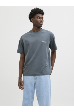Jack & Jones Jack & Jones jorislington type tee ss crew neck sn Print T-shirts 4707758 stormy weather
