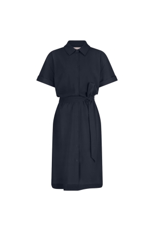 Studio Anneloes Studio Anneloes louna blouse dress 13052 Zomerjurkjes 6900 dark blue
