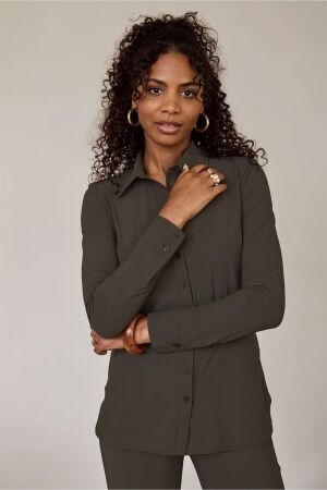 Studio Anneloes Studio Anneloes poppy blouse 94802 Blouse 7400 new army