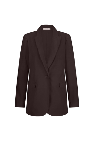 Studio Anneloes Studio Anneloes fran blazer 94808 Blazers 8700 espresso