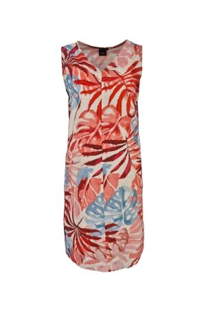 FOS Amsterdam FOS Amsterdam jurk - linde-z gatenplant 7451 Jurk 600 rood