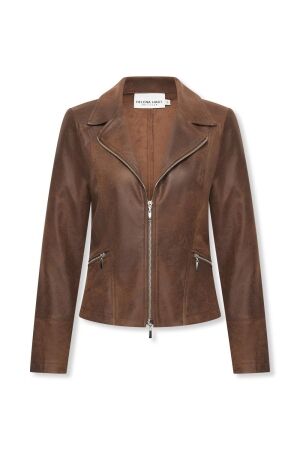 Helena Hart Helena Hart zipper biker 7288 Jackets mousse