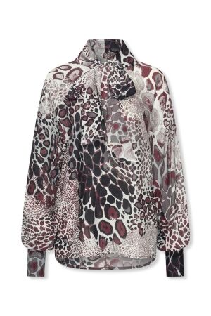 Helena Hart Helena Hart blouse jolien kitty 7676kit Blouse wine