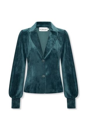 Helena Hart Helena Hart blazer lora velour 7640 Blazers ocean