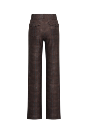 Helena Hart Helena Hart flair lano ruit 7617 Flared choco
