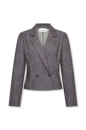 Helena Hart Helena Hart blazer dewi lano tweed 7646twe Blazers wine