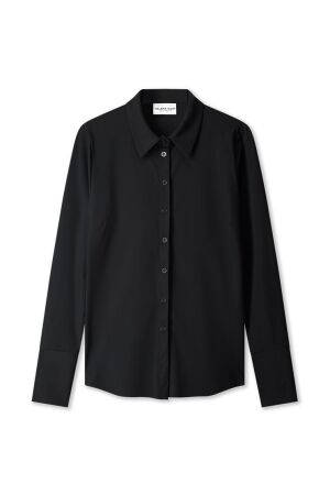 Helena Hart Helena Hart blouse britt transfer 7456 Blouse zwart