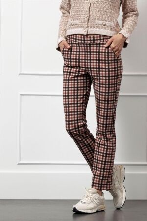 Studio Anneloes Studio Anneloes anne bnd check trousers Broek 9997 multi color