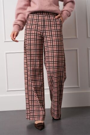 Studio Anneloes Studio Anneloes lexie bnd check trousers Broek 9997 multi color