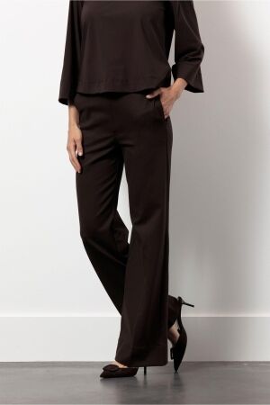 Studio Anneloes Studio Anneloes loreen punto trousers Broek 8700 espresso