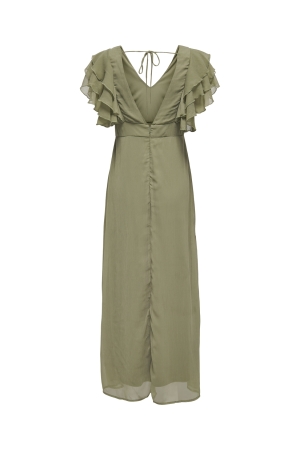 Only Only onlasta life s/s frill ankel dress wvn Zomerjurkjes 4804213 mermaid