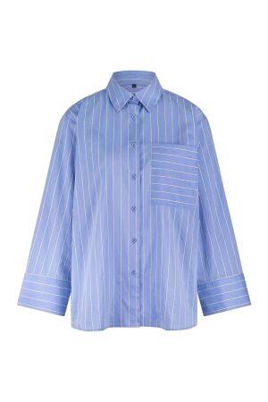 Studio Anneloes Studio Anneloes erin stripe blouse 13289 Blouse 6609 lavender blue
