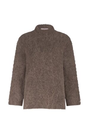 Studio Anneloes Studio Anneloes marelle pullover 13302 Trui 8700 espresso