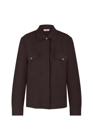 Studio Anneloes Studio Anneloes jessa waffle jacket 13255 Jackets 8700 espresso