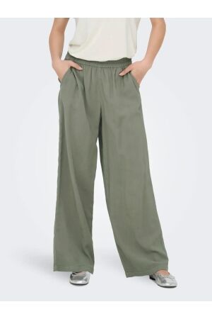 Only Only onlaris life hw pull-up pant wvn noos Broek 4916588 smokey olive 4916588 Smokey Olive