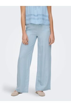 Only Only onlcharis life pull up tie pants wvn cc Broek 4910648 light blue denim
