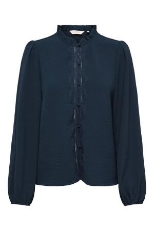 Only Only onlmette life ls loose lace top wvn Blouse 4915527 navy blazer