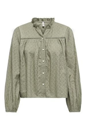 Only Only onlnoelys l/s embroided shirt wvn cs Blouse 4939071 mermaid 4939071 Mermaid