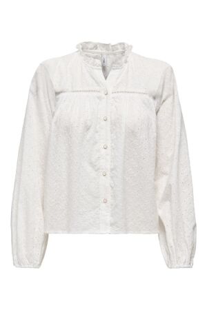 Only Only onlnoelys l/s embroided shirt wvn cs Blouse 4939070 cloud dancer 4939070 Cloud Dancer Only Only onlnoelys l/s embroided shirt wvn cs Blouse 4939070 cloud dancer 4939070 Cloud Dancer