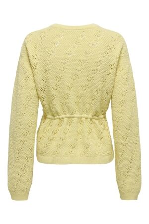 Only Only onlelke life ls cardigan cc knt Vest 4976276 sunlight silver heart butt