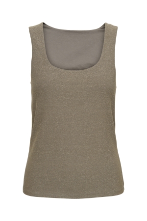 Only Only onlea glitter s/l 2-ways top jrs noos Tops en Singlets falcon gold glitter