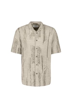 No- Excess No- Excess shirt short sleeve jacquard fancy 31490307 Overhemd 013 kit