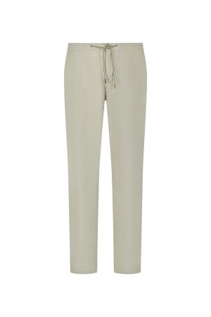 No- Excess No- Excess pants with linen garment dyed 317140211 Broek 044 taupe