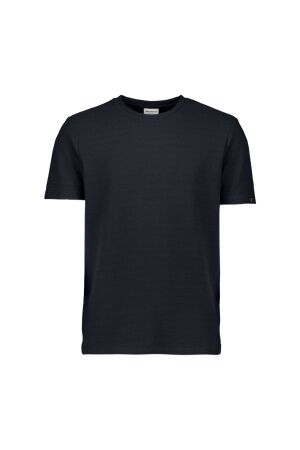 No- Excess No- Excess t-shirt crewneck solid jacquard 31320230 Basic T-shirts 078 night