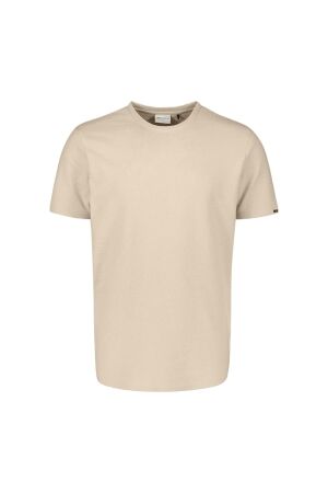 No- Excess No- Excess t-shirt crewneck solid jacquard 31320230 Basic T-shirts 045 desert