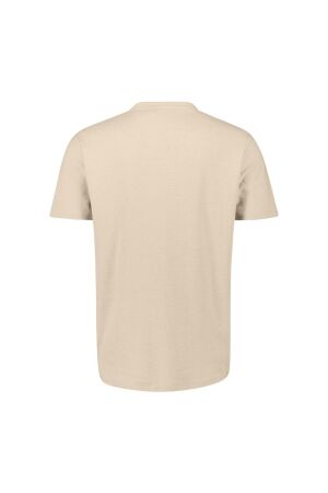 No- Excess No- Excess t-shirt crewneck solid jacquard 31320230 Basic T-shirts 045 desert