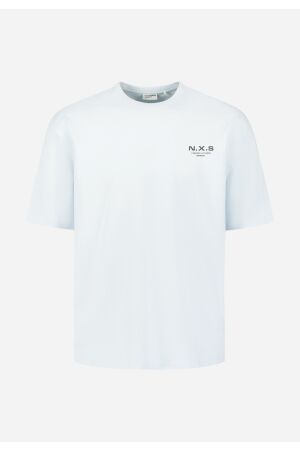 No- Excess No- Excess t-shirt crewneck heavy interlock artwork 31340212 Print T-shirts 134 sky