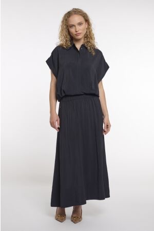 Rino & Pelle Rino & Pelle midi skirt tosca.7002621 10175 dark navy