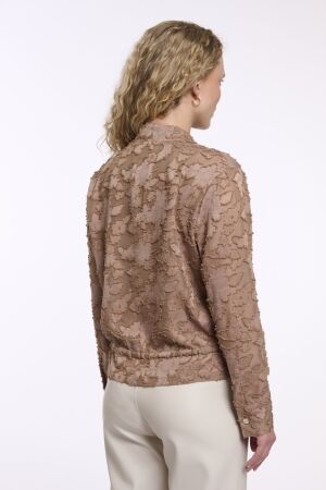 Rino & Pelle Rino & Pelle zip jacket priori.7002621 Jackets 10997 rosy brown