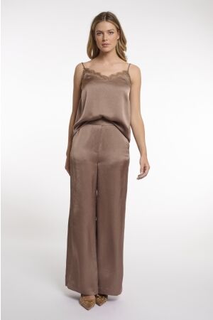 Rino & Pelle Rino & Pelle regular length wide leg pants kenzaregular.7002622 Broek 11011 slate bark