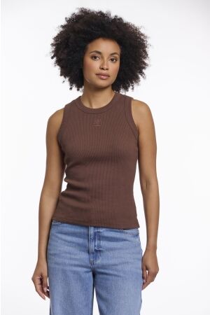 Rino & Pelle Rino & Pelle tanktop filipa.7002622 Tanktops 11045 dark bark