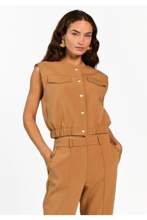 Aaiko Aaiko olivia r pes 345 Gilets 181025 almond