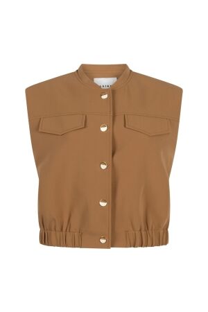 Aaiko Aaiko olivia r pes 345 Gilets 181025 almond