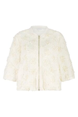Tramontana Tramontana 3d flower lace jacket c42-19-801 Jackets 006800-stone