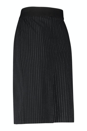 Studio Anneloes Studio Anneloes simone pinstripe skirt 94748 9011 black/off white