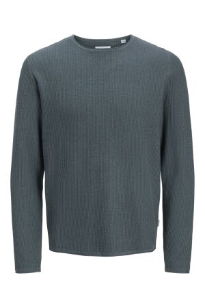 Jack & Jones Jack & Jones jjecooper knit crew neck noos Trui stormy weather