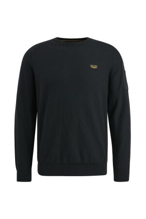 PME Legend PME Legend r-neck american classic singele jersey knit Trui 999 - black