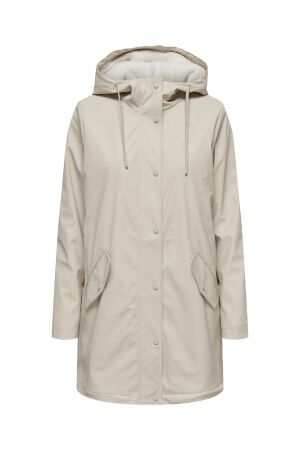 Only Only onlsally raincoat otw noos Zomerjassen oatmeal white teddy