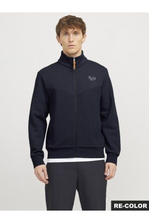 J&J Premium J&J Premium jprblufrankie sweat zip high neck smu Vest seaborne