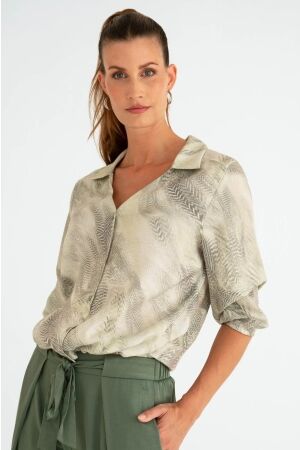 Maicazz Maicazz jolene - blouse sp26.20.001 Blouse feather
