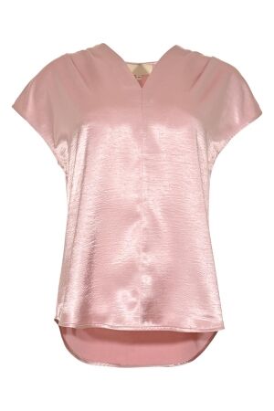 Maicazz Maicazz melice- top sp26.60.321 T-shirt Lange mouw slate rose