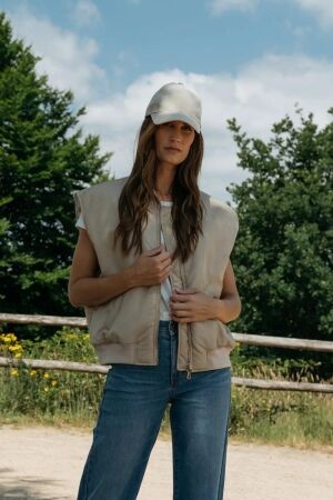 Maicazz Maicazz sarahs - bodywarmer sp26.65.329 Bodywarmers sand