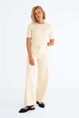 Maicazz Maicazz soeff - pullover sp26.70.410 Trui offwhite